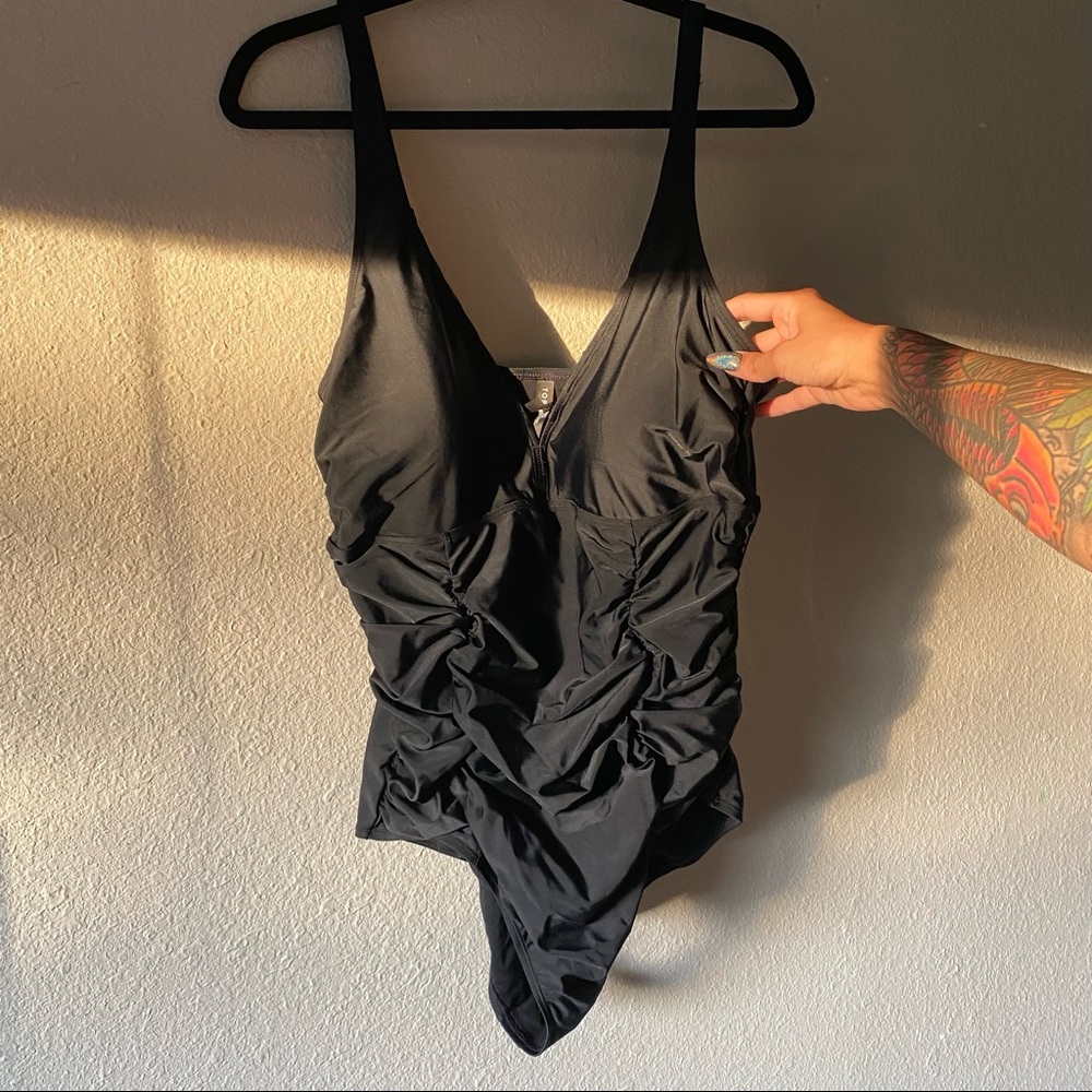 Black one piece